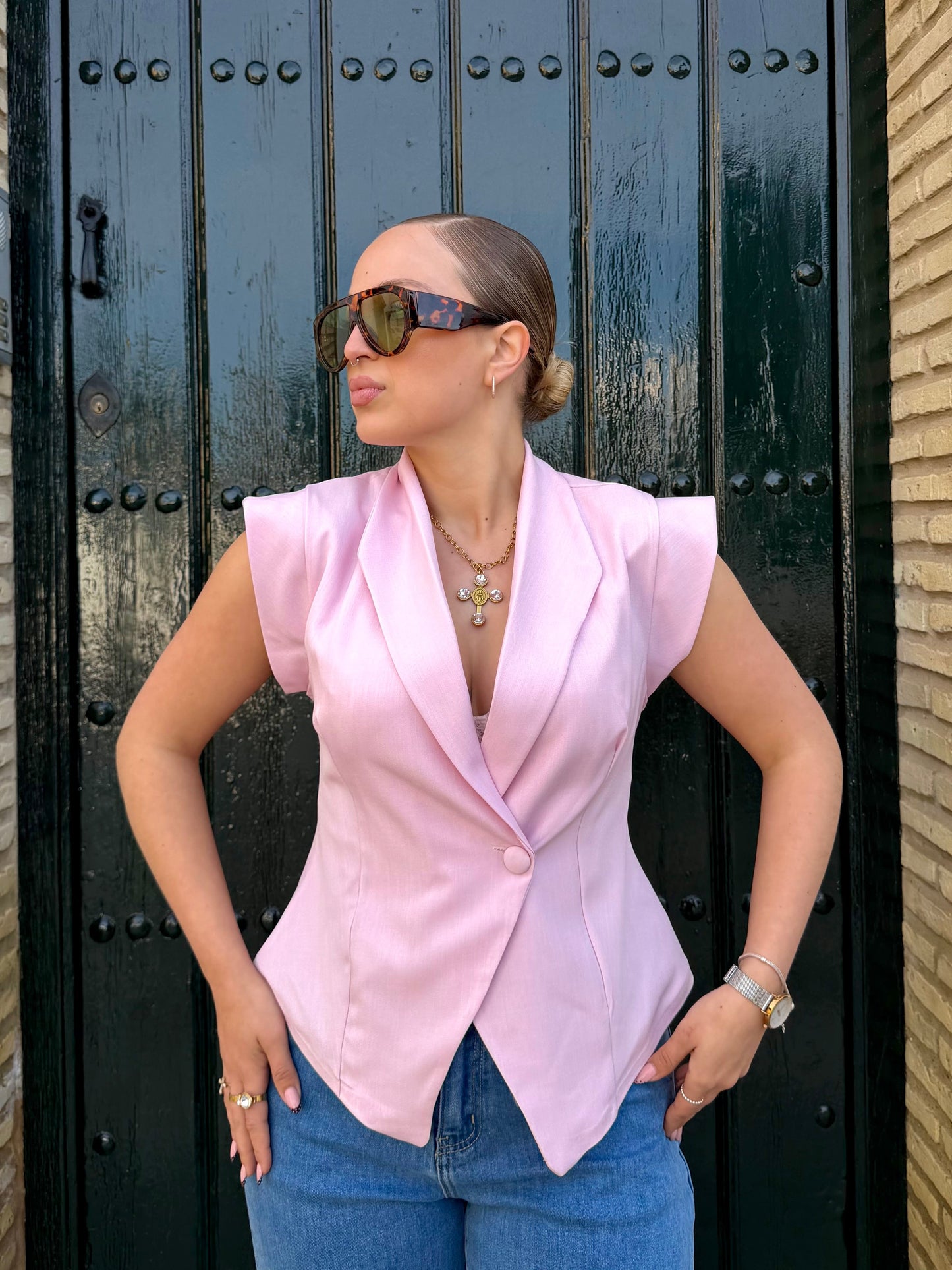 Blazer Valentina Rosa