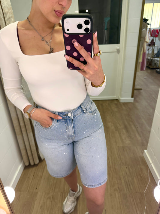 Bermuda Denim Brillo