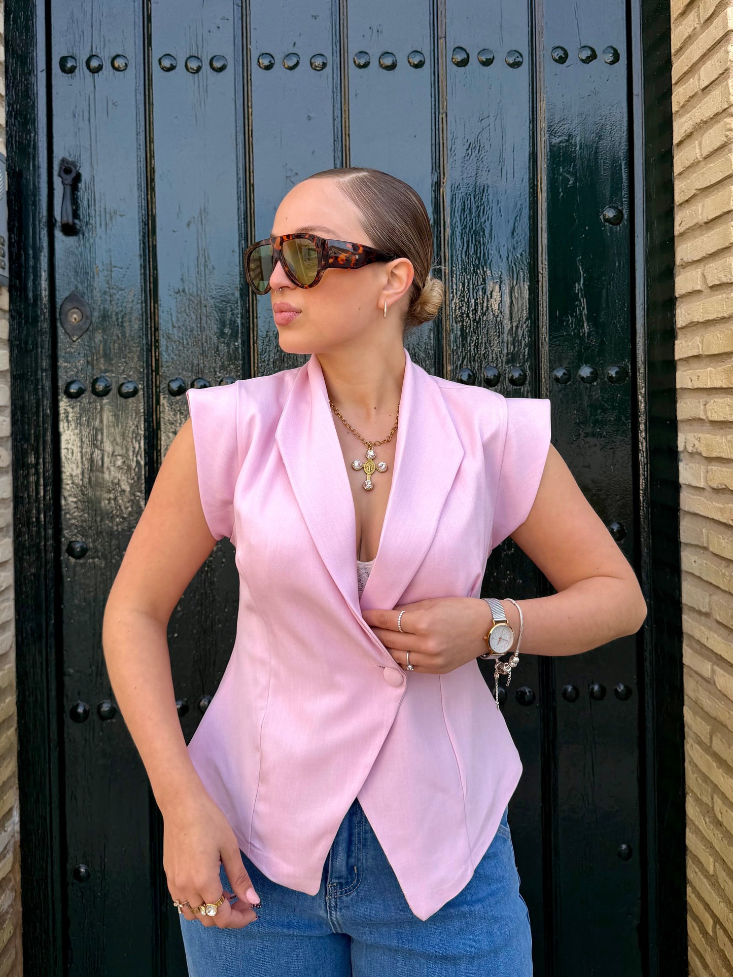 Blazer Valentina Rosa